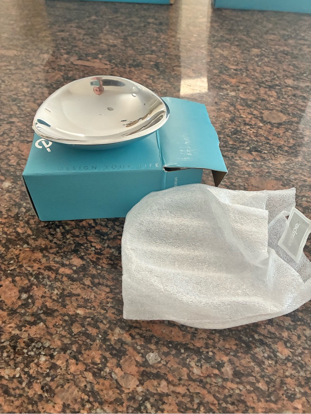Nambe Silver Butterfly Dish